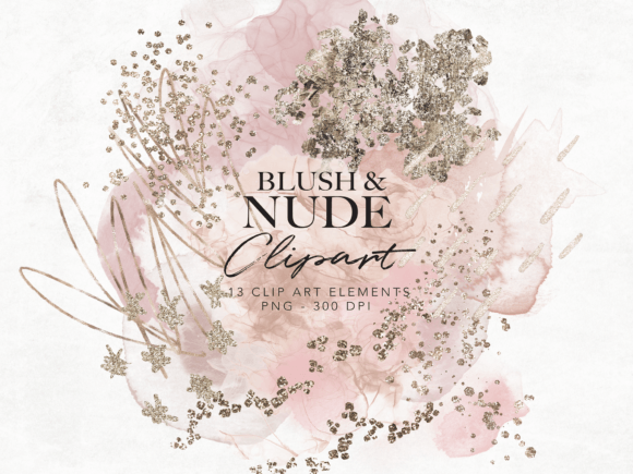 Blush Watercolor Splashes: A Designer's Review