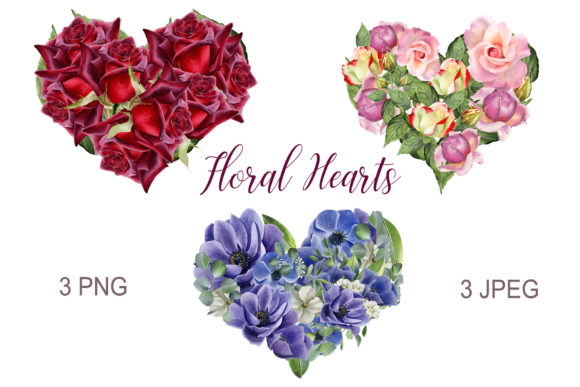 Floral Hearts: Freebies for Local Branding