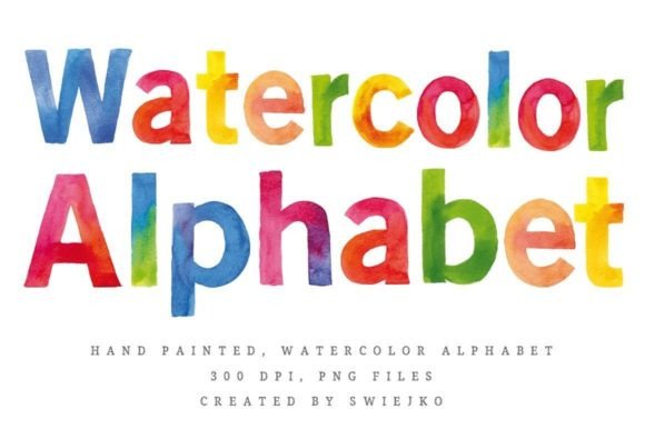 Review: Watercolor Alphabet, Eric Carlce Style Illustrations