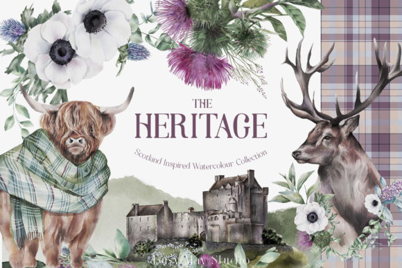 Scotland Watercolour Illustrations: A Designer's Review