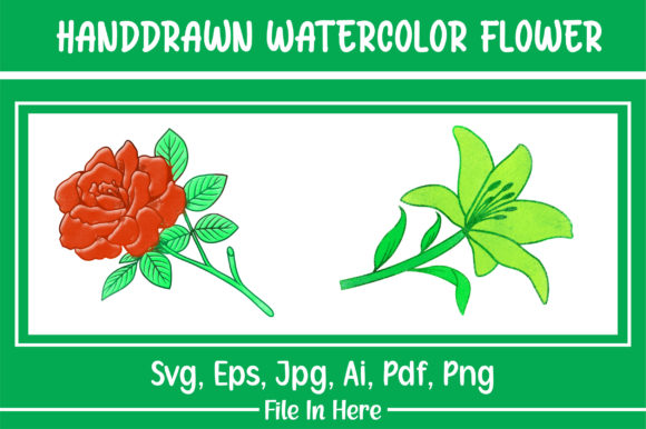 Watercolor Leaf Vector Illustrations for Blogs